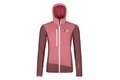 Dámská mikina s kapucí ORTOVOX Fleece Grid Hoody Mountain Rose