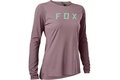 Dámský dres s dlouhým rukávem FOX Flexair Pro LS Jersey Plum Perfect -L