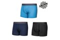 Trenky SENSOR 3 Pack Merino Active Black/Blue