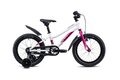 GHOST Powerkid 16 Pearl White/Candy Magenta