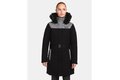 Dámský zateplený zimní kabát KILPI Ketrina Black
