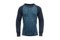 Dětské triko s dlouhým rukávem DEVOLD Duo Active Merino Flood
