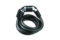 Zámek na kód KRYPTONITE KryptoFlex 1218 Combo 12x180mm
