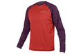 Dres s dlouhým rukávem ENDURA Singletrack Fleece Aubergine