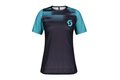 Dámské triko SCOTT Trail Vertic Pro s/sl Dark Purple/Blue