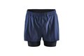 Kraťasy CRAFT ADV Essence 2v1 Dark Blue