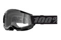 Brýle 100% Strata 2 Black/Clear Lens