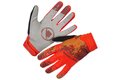 Dlouhoprsté rukavice ENDURA SingleTrack Windproof Paprika