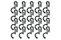 Náhradní díly pro blatníky SKS Sada klipů pro kabeláž/Cabel channel clips (20 pcs)