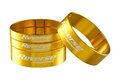 Podložky Reverse Alloy Ultra-Lite set 1 1/8" Gold