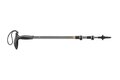 Trekingové hole LEKI Wanderfreund Makalu Gunmetal-Dark Anthracite-Copper 90-120 cm