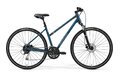 MERIDA Crossway 100-Lady Teal-Blue (Silver-Blue/Lime)