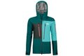 Dámská bunda ORTOVOX 3L Deep Shell Pacific Green