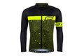 Dres s dlouhý rukávem FORCE Spray Army/Fluo