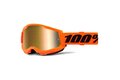Brýle 100% Strata 2 Neon Orange/Mirror True Gold Lens