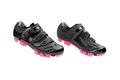 Dámské MTB tretry FORCE Turbo Lady Black/Pink