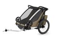 Dětský vozík THULE Chariot Cross 2 Double Light Khaki