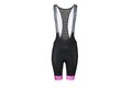 Dámské kraťasy se šráky a vložkou FORCE Stripe Lady Black/Pink