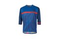 Dres s 3/4 rukávem GHOST MTN Ride Line Blue/Red