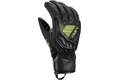 Rukavice LEKI WCR C-Tech 3D Junior black-ice lemon