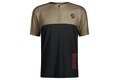 Triko SCOTT Trail Vertic Zip SS Toastbeige/Black