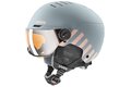 Přilba UVEX Rocket JR Visor Rhino-blush mat- 54-58cm