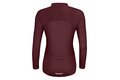 Dámský dres s dlouhým rukávem FORCE Charm Burgundy
