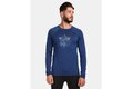 Termoprádlo z Merino vlny KILPI Mavora Top Dark Blue