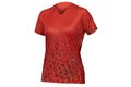 Dámský dres ENDURA SingleTrack Print Tee LTD Cayenne