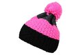 Čepice BLIZZARD Tricolor, grey/pink/black