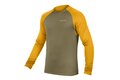 Dres s dlouhým rukávem ENDURA SingleTrack Fleece Tweed Green