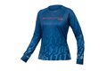 Dámský dres s dlouhým rukávem ENDURA MT500 Print Tee LTD Blueberry
