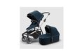 THULE Sleek+Bassinet Aluminum/Navy Blue