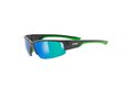 Brýle UVEX Sportstyle 215 Black Matt Green/Mirror Green