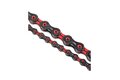 Řetěz KMC DLC11 SuperLight Black/Red