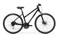 MERIDA Crossway 100-Lady Glossy Black (Matt Silver)