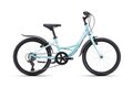 CTM Ellie Turquoise Pearl/White