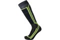 Ponožky MICO Calza Ski Light Weight Odor Zero X-Static Antracite/Giallo Fluo
