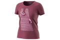 Dámské triko DYNAFIT X Simon Charrière Dark Rose/Blue Turn