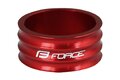 Podložka FORCE 1 1/8" Ahead 15 mm Al Red