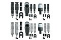 Sada Click SKS Clikvalve Starterkit "Mix"