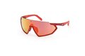 Sluneční brýle ADIDAS Sport SP0041 Matte Red/Bordeaux Mirror Sluneční brýle ADIDAS Sport SP0041 Matte Red/Bordeaux Mirror