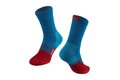Ponožky FORCE Flake Termo Blue/Red