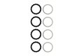 Náhradní díly FULCRUM lockring+washer for AFS disc (4 pcs.)