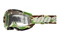 Brýle 100% Strata 2 War Camo/Clear Lens