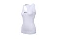 Unisex funkční tričko bez rukávů SANTINI Lieve White