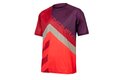 Dres ENDURA SingleTrack Print Tee LTD Pomegranate