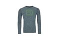 Triko ORTOVOX 185 MERINO PIXEL LOGO LS