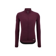 Dres s dlouhým rukávem SANTINI Impetus Zip Red