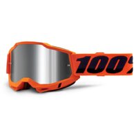 Brýle 100% Accuri 2 Neon/Orange/Mirror Silver Flash Lens